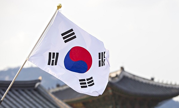 Hình ảnh lá cờ Hàn Quốc